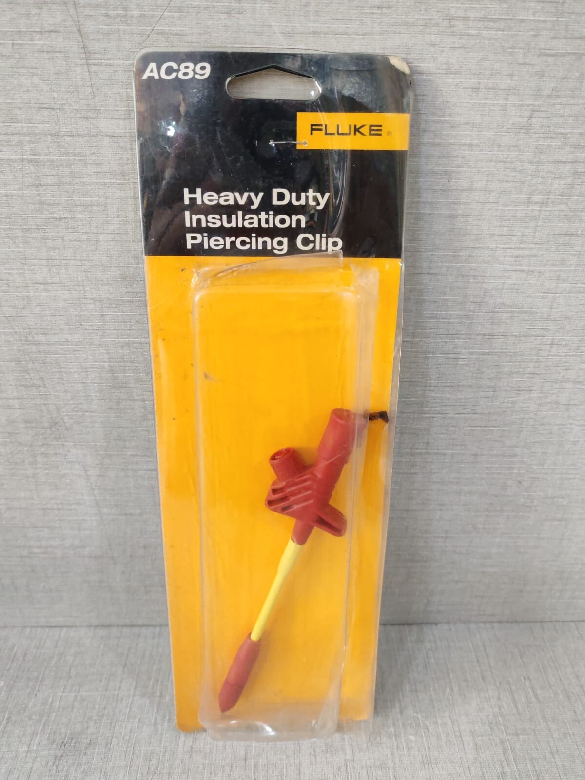 LOT 2 PCS FLUKE AC89 HEAVY DUTY INSULATION PIERCING CLIP