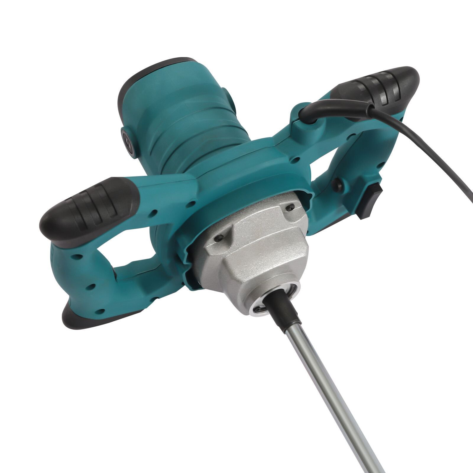 Cement Mixer 2100W Handheld Electric Concrete Mixer Portable Mortar Mixer 6 Gear