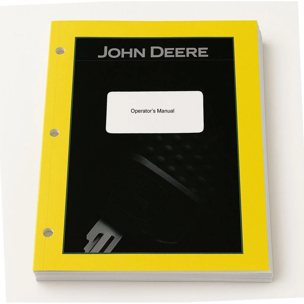 John Deere 466, 566 Round Balers Owners Operators Manual – OME92593