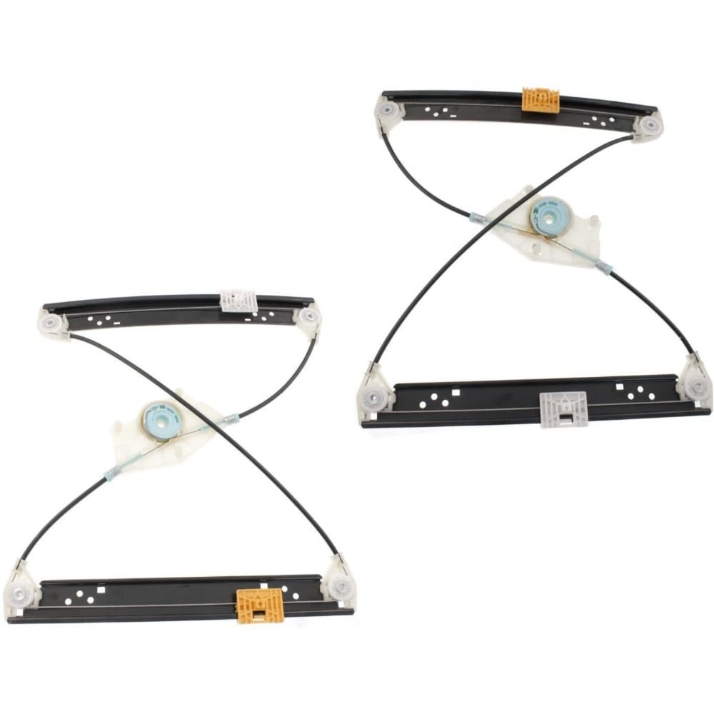 2pcs Car Door Glass Window Regulator Rear Left Right Side Power for Porsche for