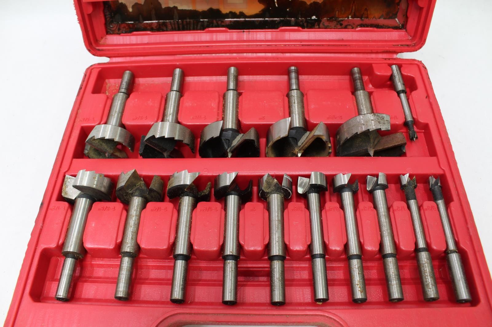Hickory Woodworking 16pc Forstner Bit Set, FBS-1016