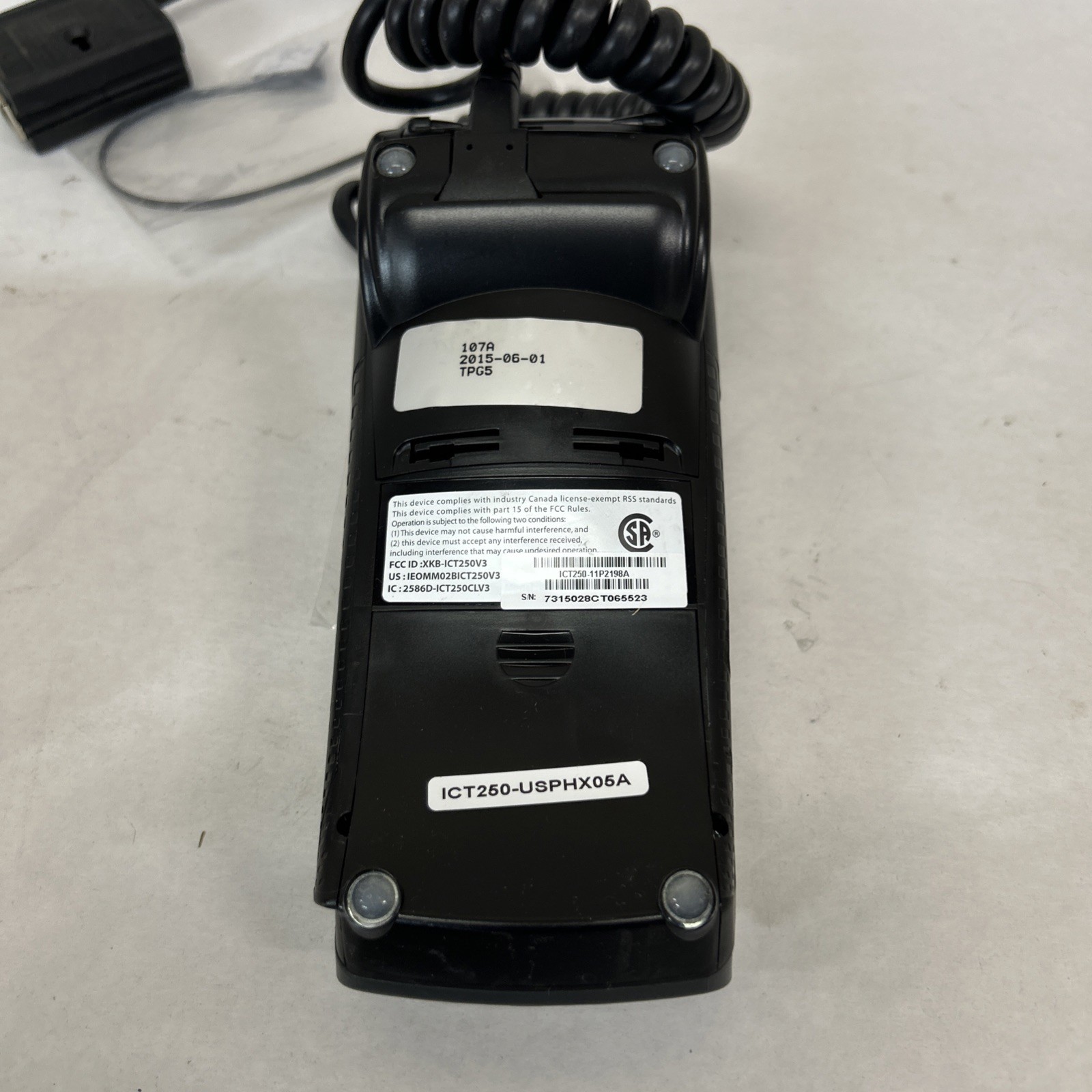 Ingenico iCT250 Credit Card Terminal – Worldpay EMV NFC Payment Machine No Box