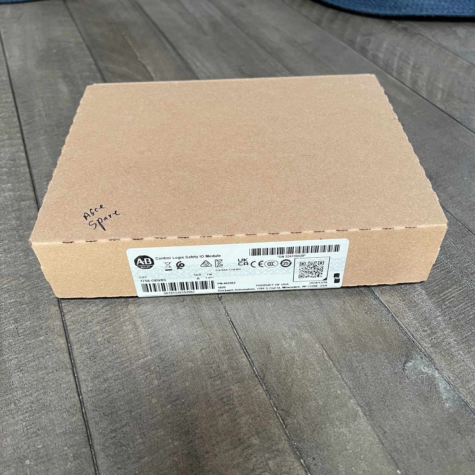 PLC SAFETY MODULE- ControlLogix Output Module 1756-OBV8S