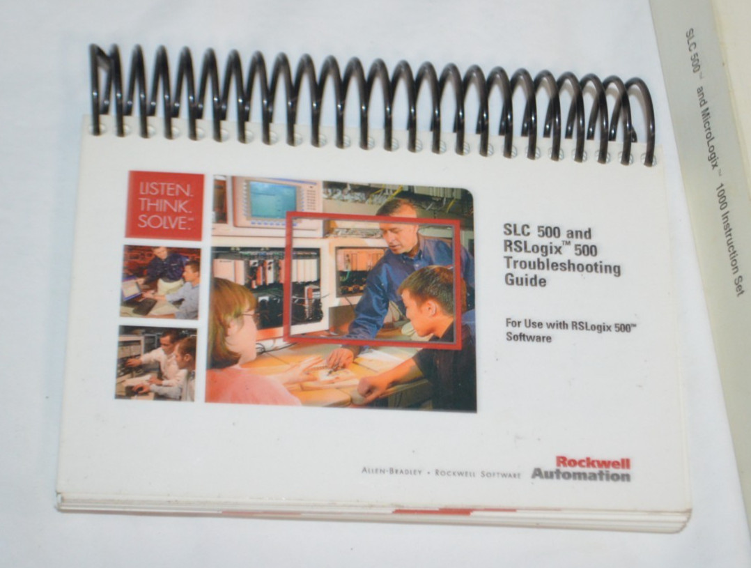Allen Bradley Rockwell Automation Book Lot RSLogix 500 SLC 500 MicroLogix 1000