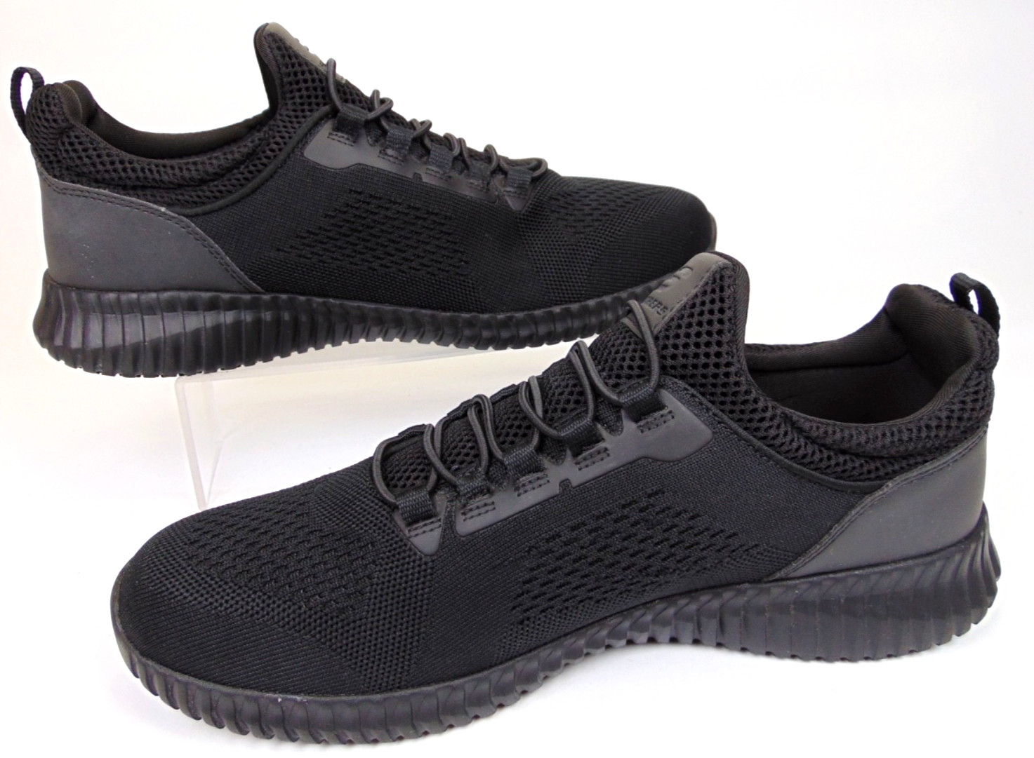 Skechers Men’s Work RF Cessnock Slip Resistant Slip On Shoes Size 11.0 M, Black