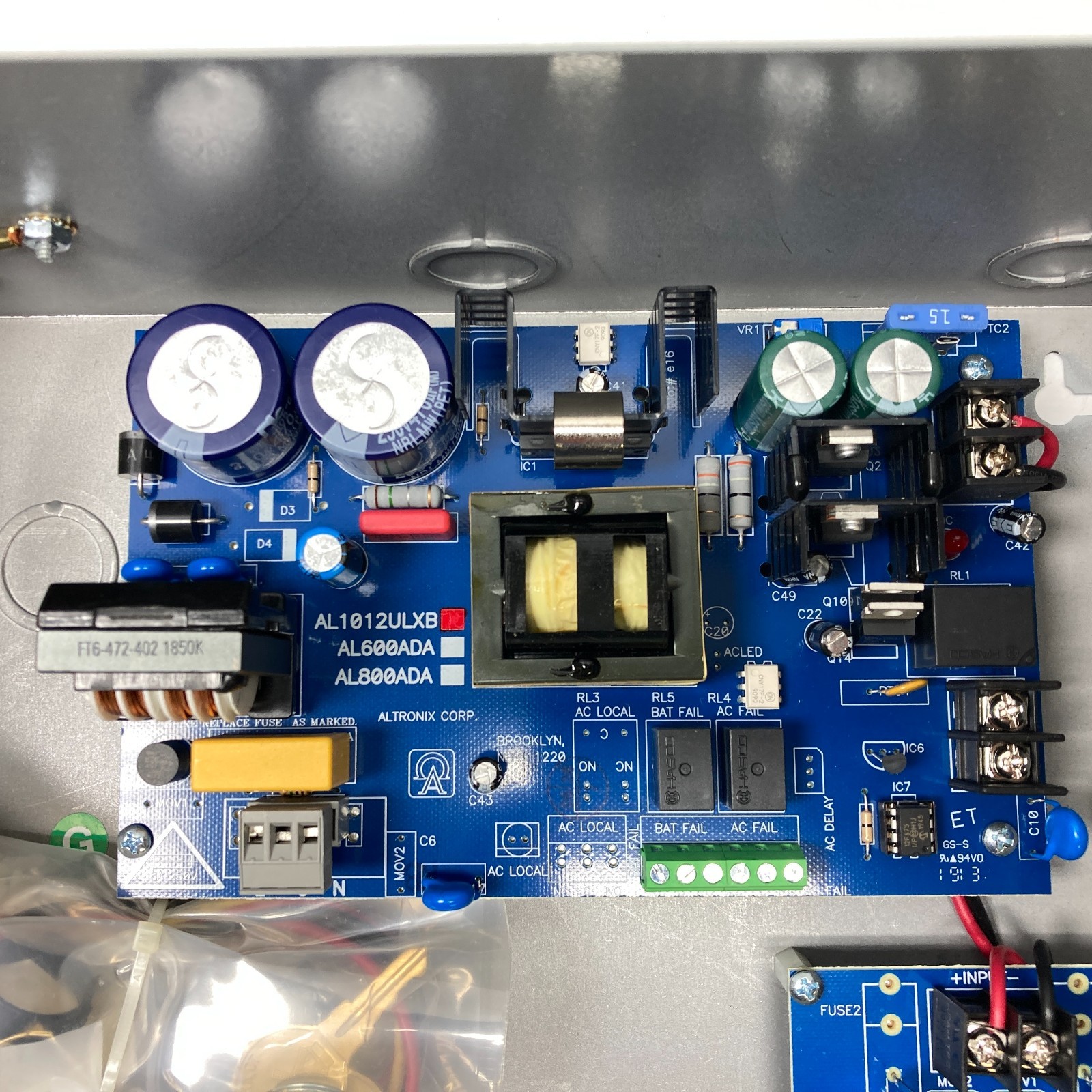 Altronix AL1012ULXB Power Supply/Charger – OPEN BOX