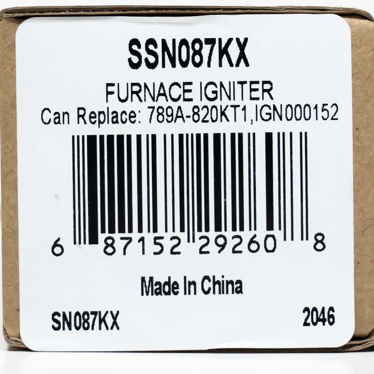 Furnace Igniter for Trane American Standard Ignitor IGN00152 IGN152 IGN00146