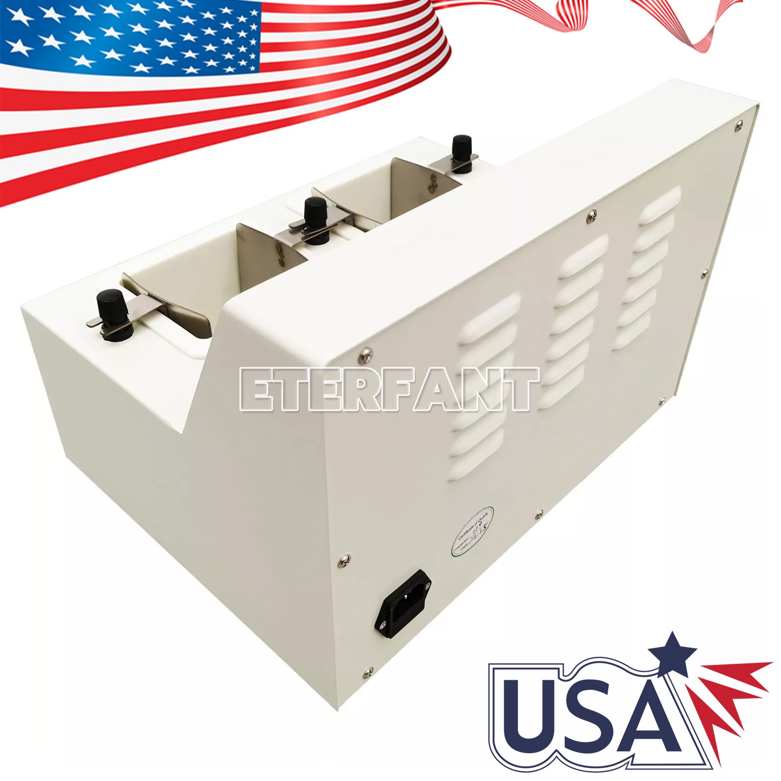 ETERFANT Electrolytic Polishing Machine With 2 Electrolytic Cells Dental Lab