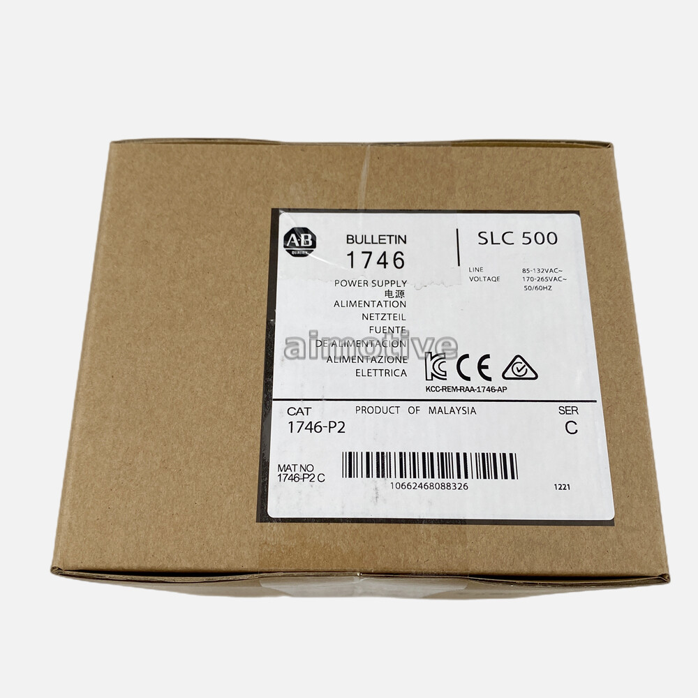 AB 1746-P2 Allen Bradley Power Supply Series C 1746P2 2023 New Factory Sealed US