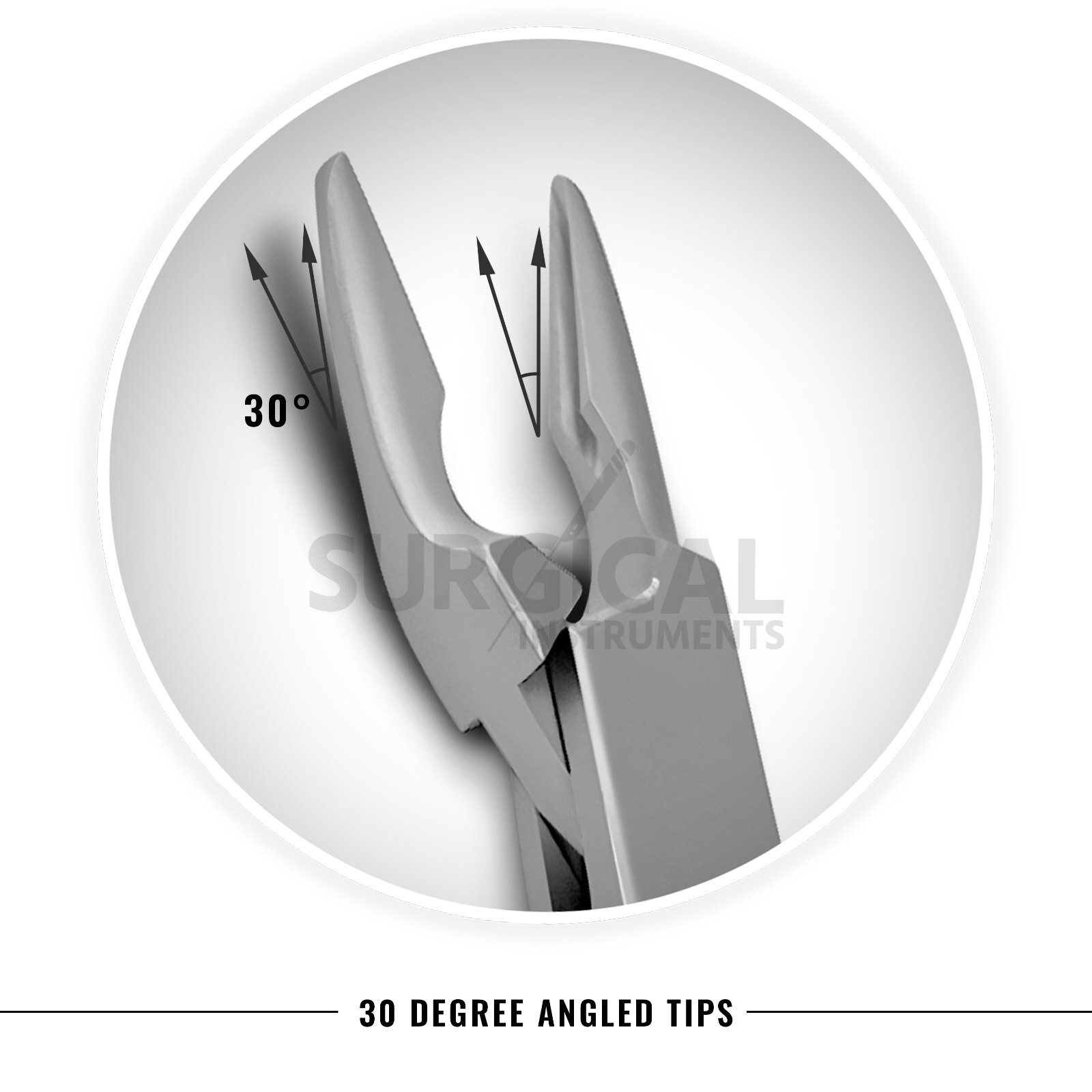 3 Pcs Of Blumenthal Bone Rongeur 30 Degree 4.5″ Dental Instruments German Grade
