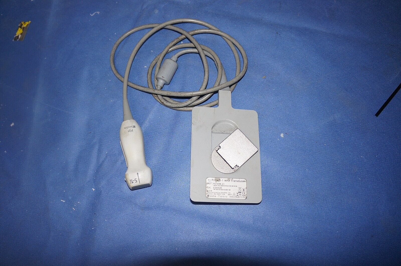 SONOSITE P21x/5-1 MHz REF P07698-21 TRANSDUCER PROBE