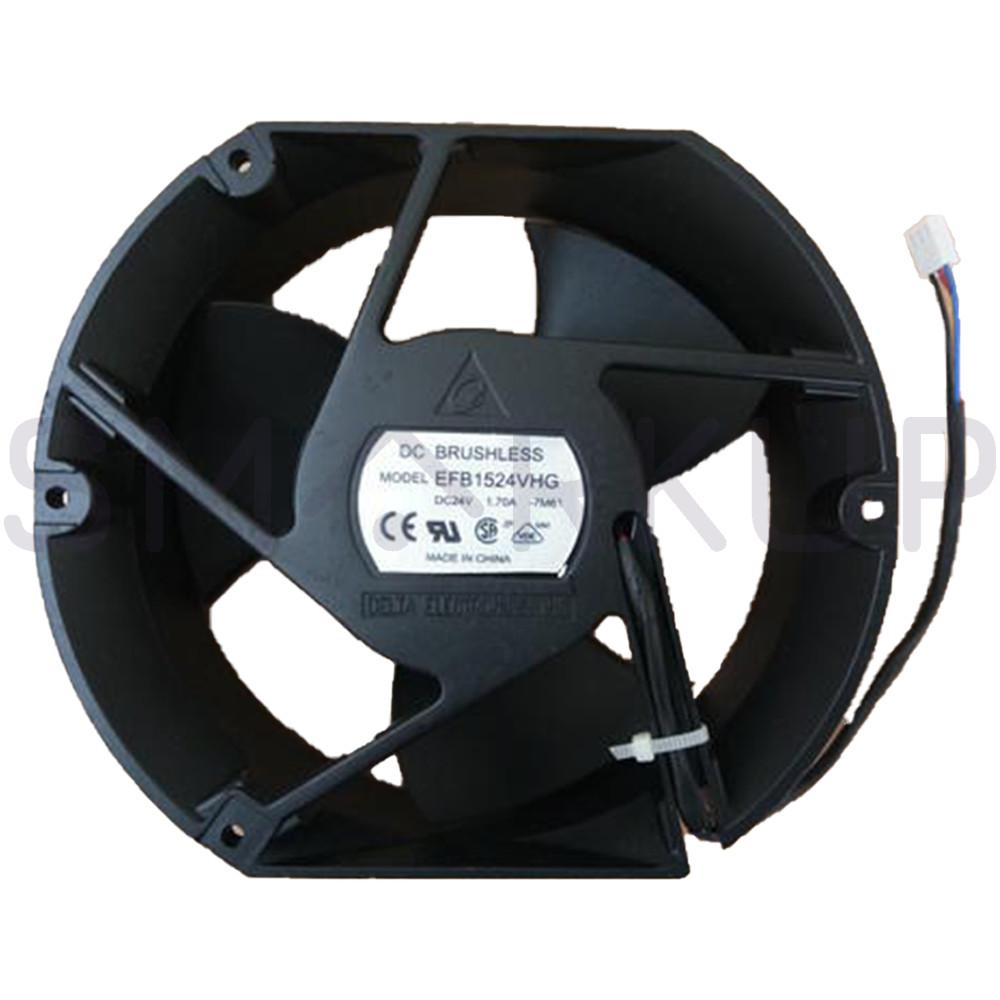 New In Box DELTA EFB1524VHG Cooling Fan 24V 1.70A