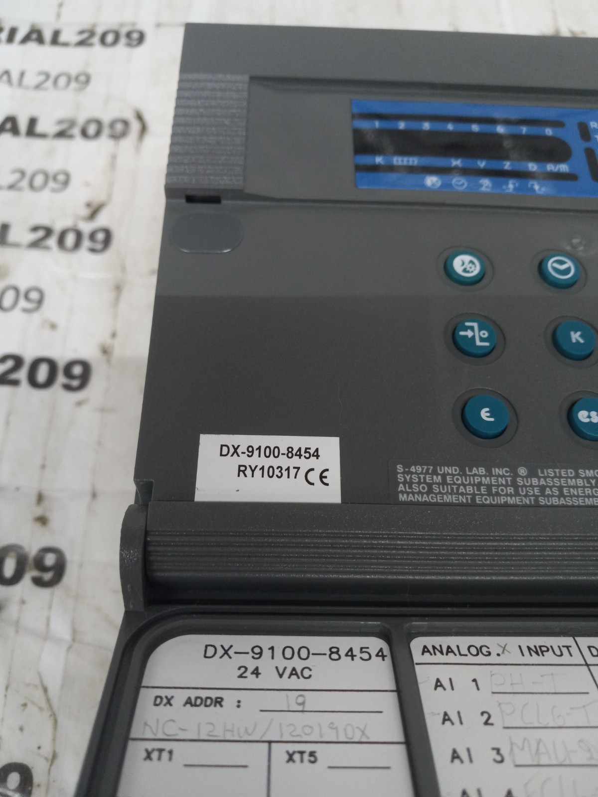 JOHNSON CONTROL DX-9100-8454 CONTROLLER