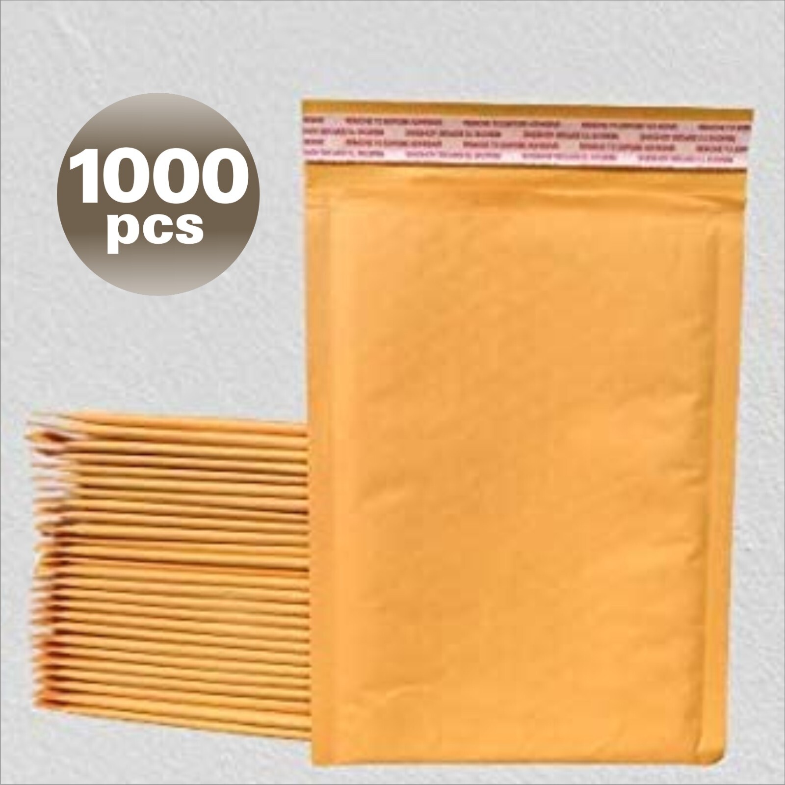 Yens® 1000 #000 4×8 Kraft Bubble Padded Envelopes Mailers Inner 4 X 7