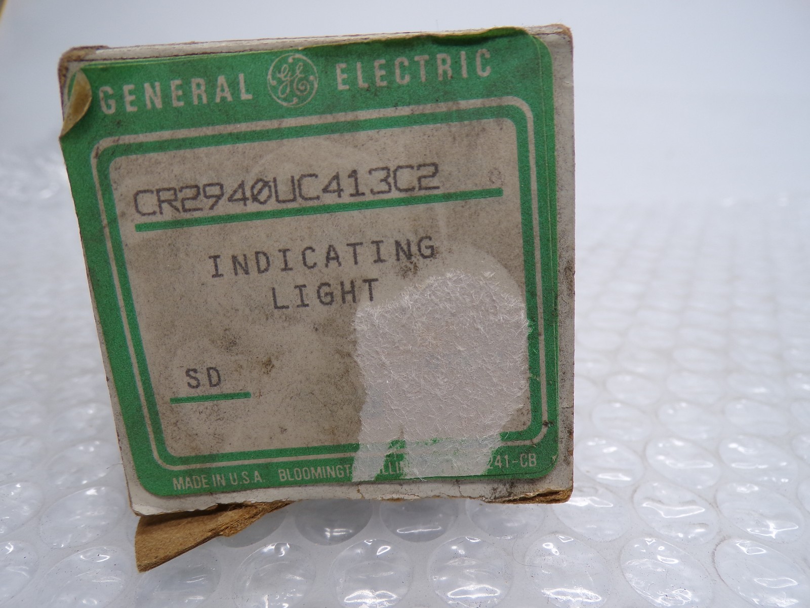 GENERAL ELECTRIC CR2940UC413C2 INDICATING LIGHT GREEN NSMP