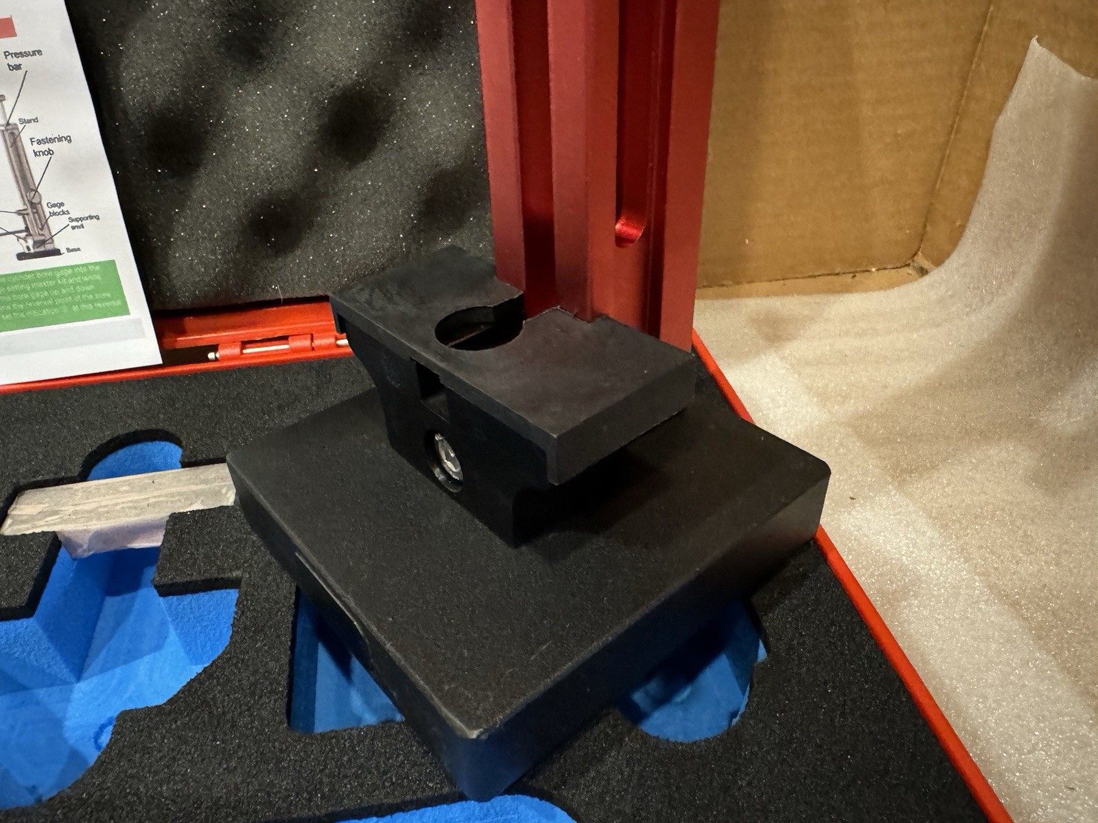 SPI 0.05 to 6″ Grade 0 Master Bore Gage Setting Calibration Block Kit