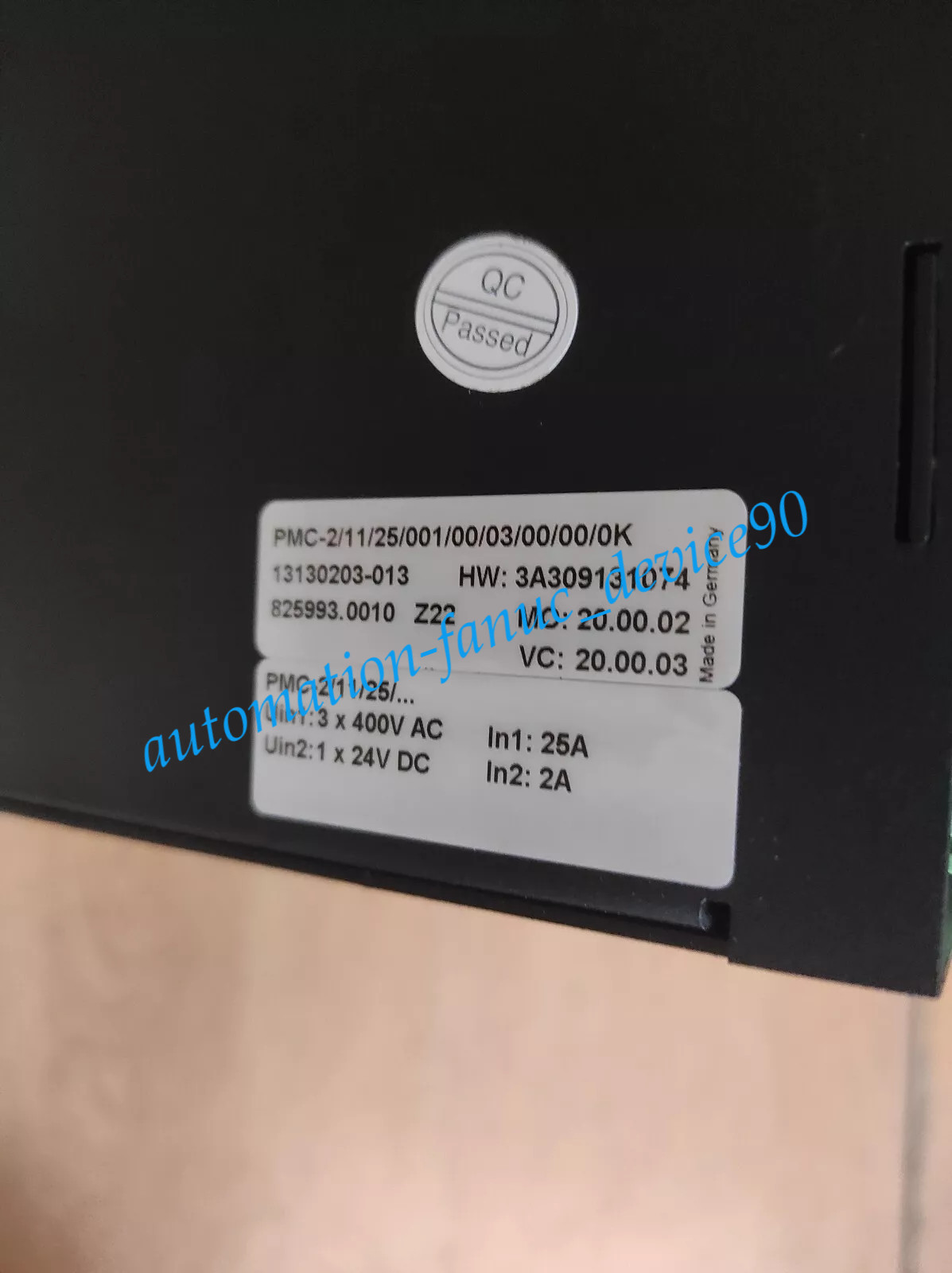 1PC New Elau Servo Drive PMC-2/11/25/001/00/03/00/00/0K Expedited Shipping