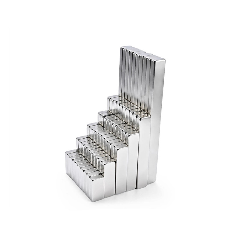 Square Super Strong Magnets Length 5-100mm N35 Rare Earth NdFeB Magnet Multiple