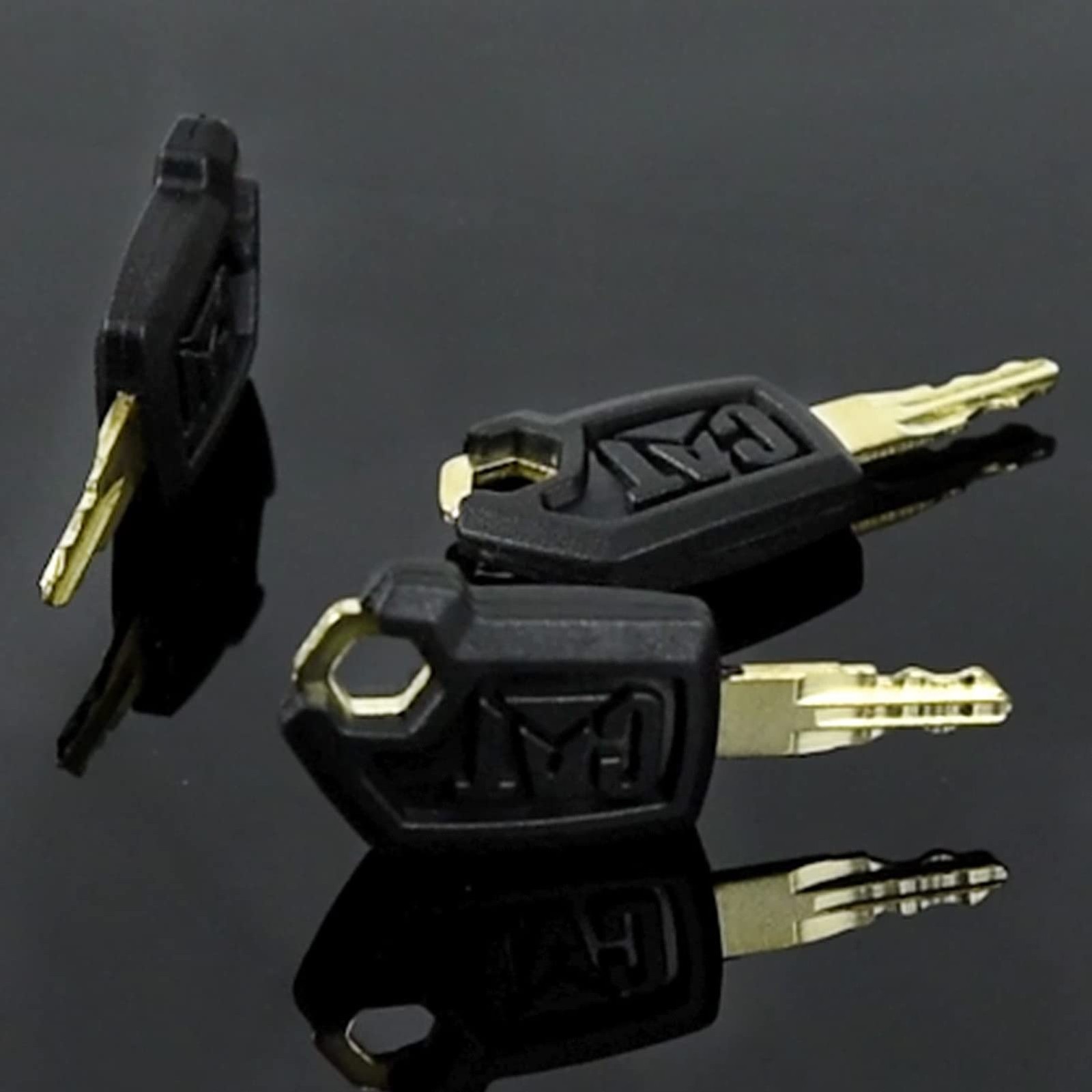 10 PCS CAT Loaders Excavators Keys CAT Heavy Equipment Ignition Key with 10 Key