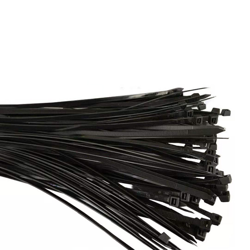 NEW 100 – 1000pcs 4″ to 24″ USA INDUSTRIAL BLACK WIRE CABLE ZIP NYLON TIE WRAPS