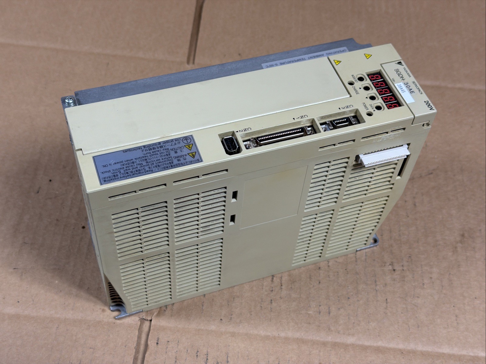 Yaskawa SGDH-30AE Servopack AC Drive 3kW 200-230V WARRANTY FAST SAME DAY SHIP