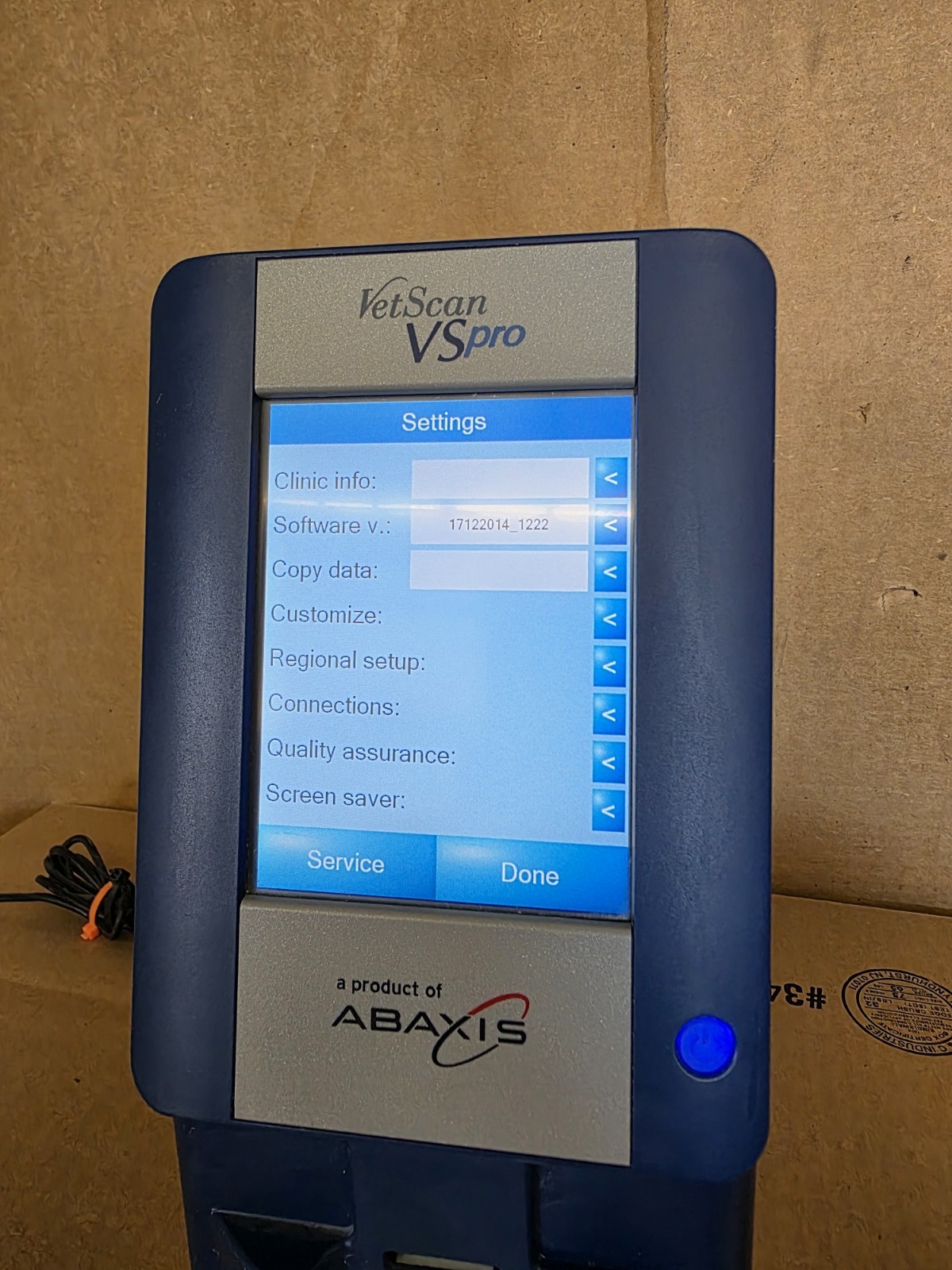ABAXIS ZOETIS VSPRO VETERINARY COAGULATION BLOOD ANALYZER PT APTT FIBRINOGEN