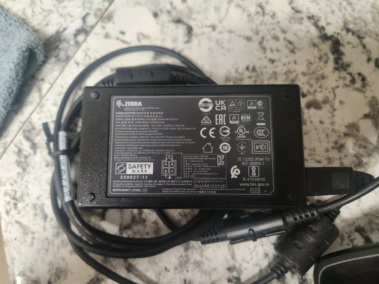 Zebra RFD40 Bluetooth RFID Scanner for sE4100 G10B700-E8