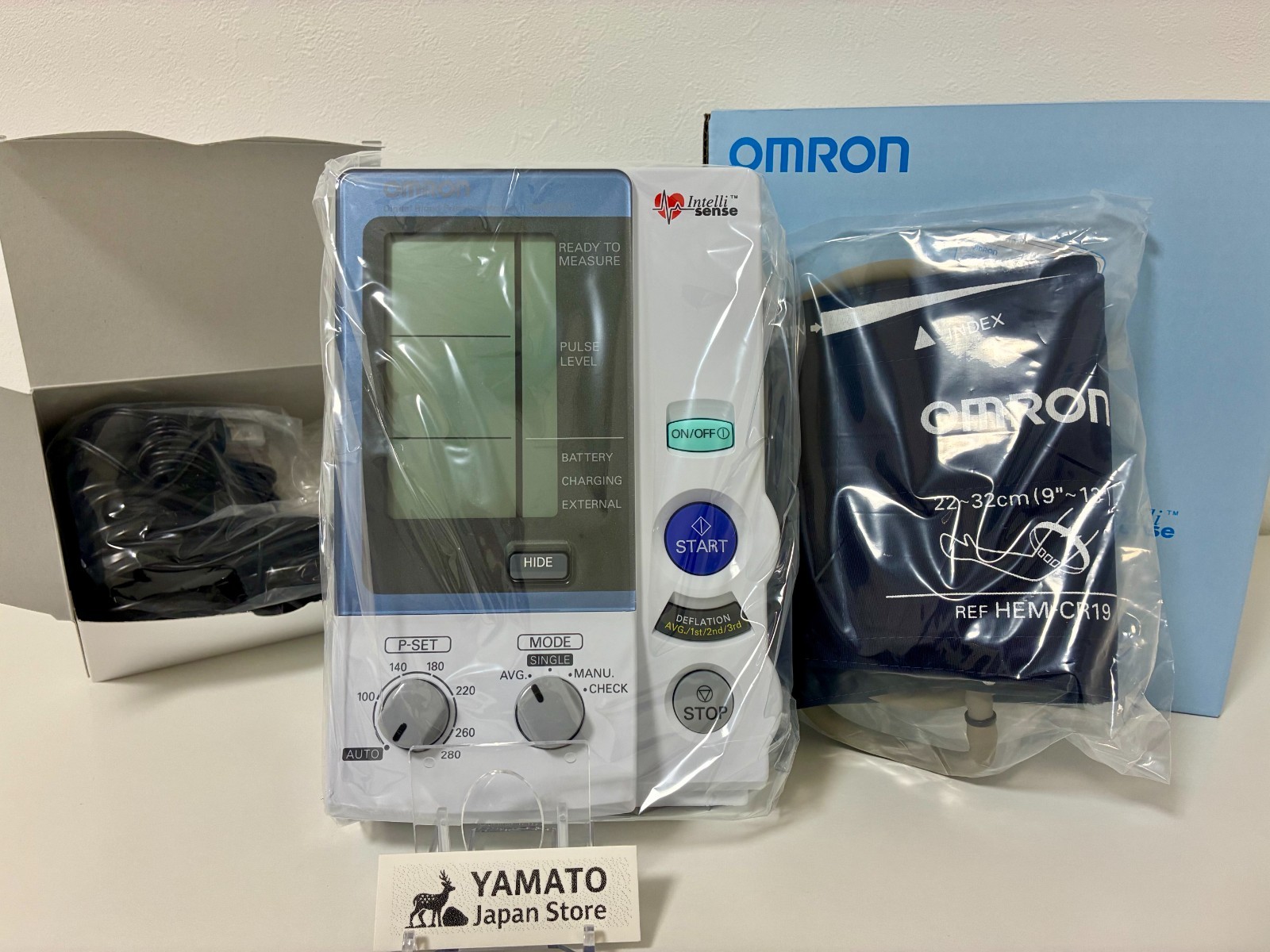 Omron Upper Arm Blood Pressure Monitor HEM-907 Digital Display New From Japan