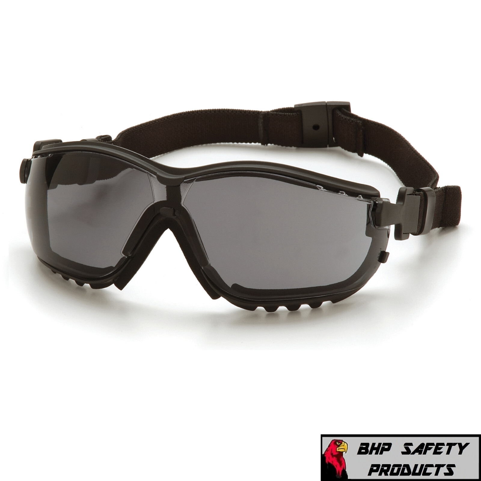 PYRAMEX V2G SAFETY GLASSES/GOGGLE HYBRID ANTI-FOG LENS Z87+ CHOOSE YOUR COLOR!