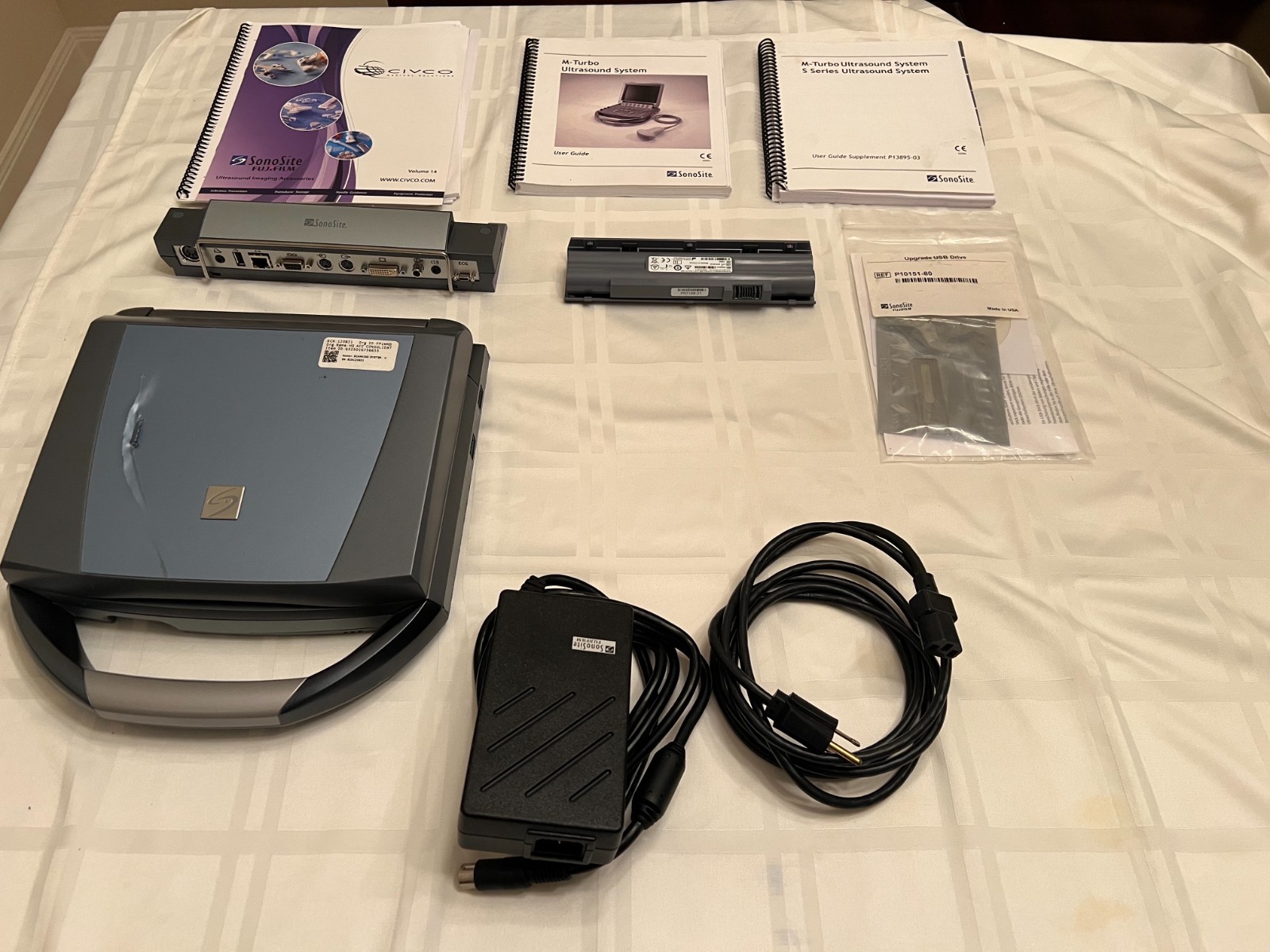 FUJIFILM SonoSite M-Turbo Portable Ultrasound System Tested Boots MiniDock Case