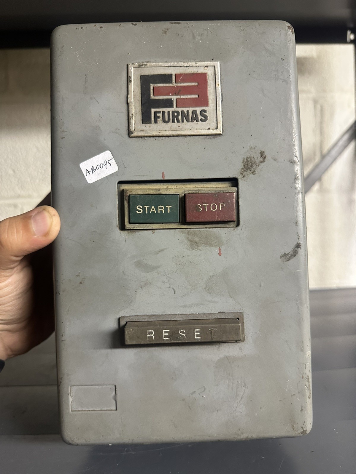 Furnas 14BF32BA71 Three Phase Magnetic Starter Size 00 9 Amp Max W Control Switc