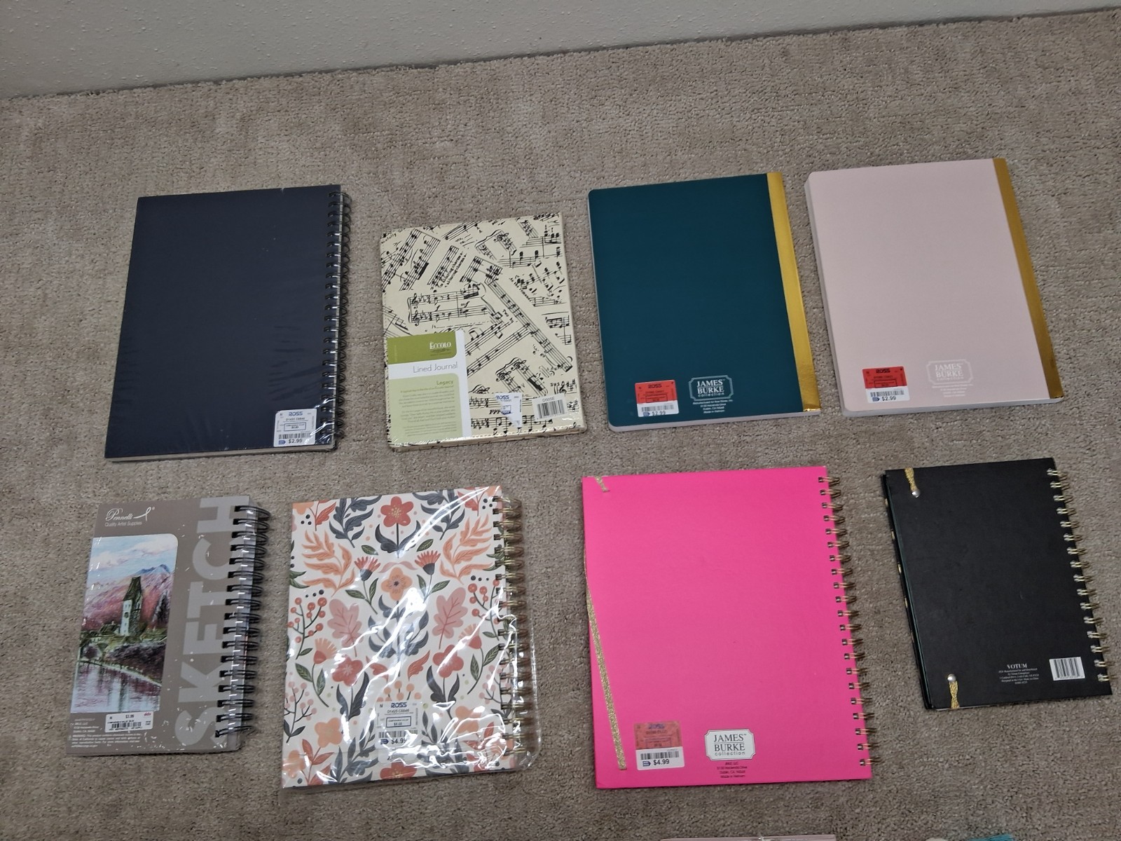 Notepads Lot Of 11 Busy Bee Sketch Pads Watercolor Pad Gratitude Journal