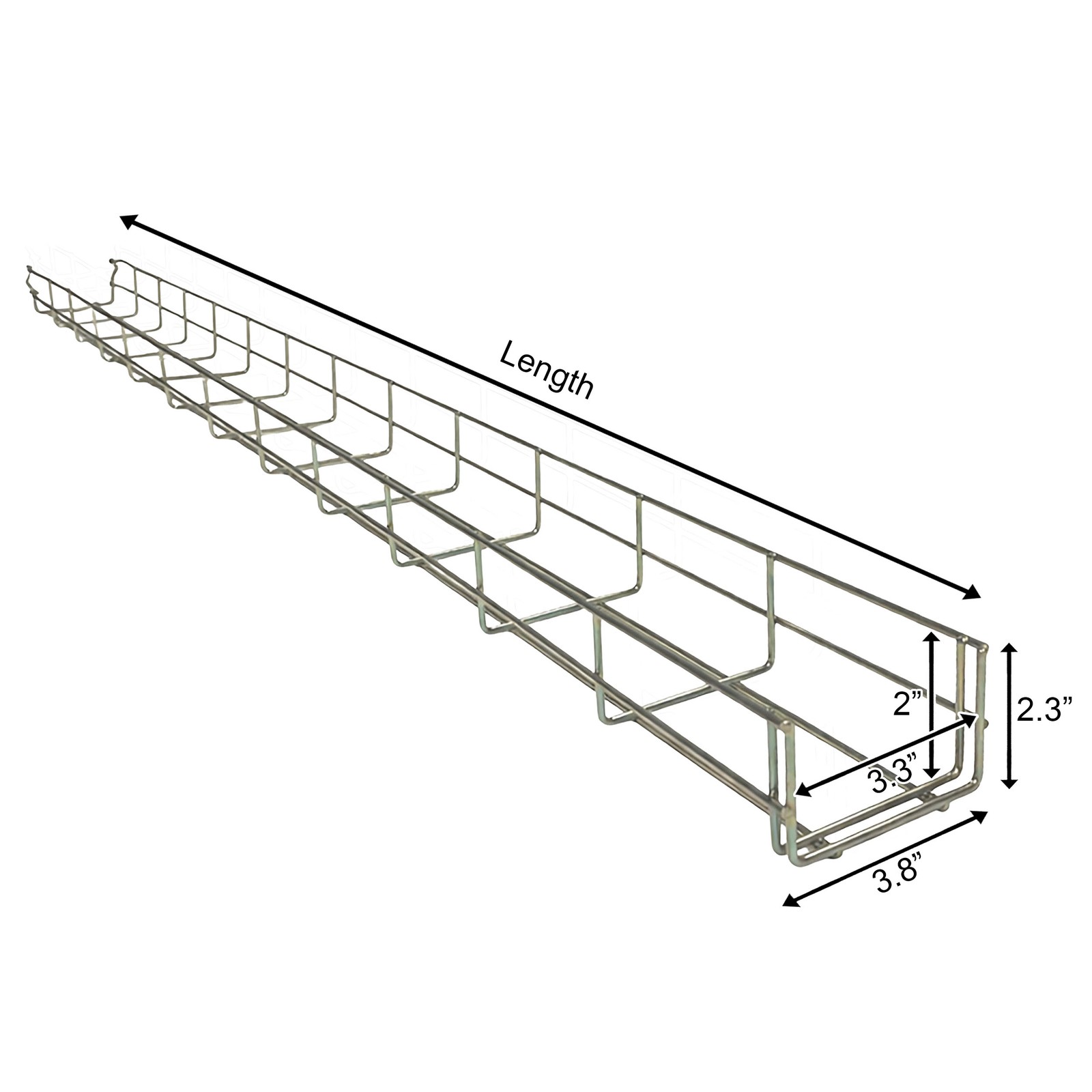 Electriduct Fast Connect Wire Mesh Cable Tray System