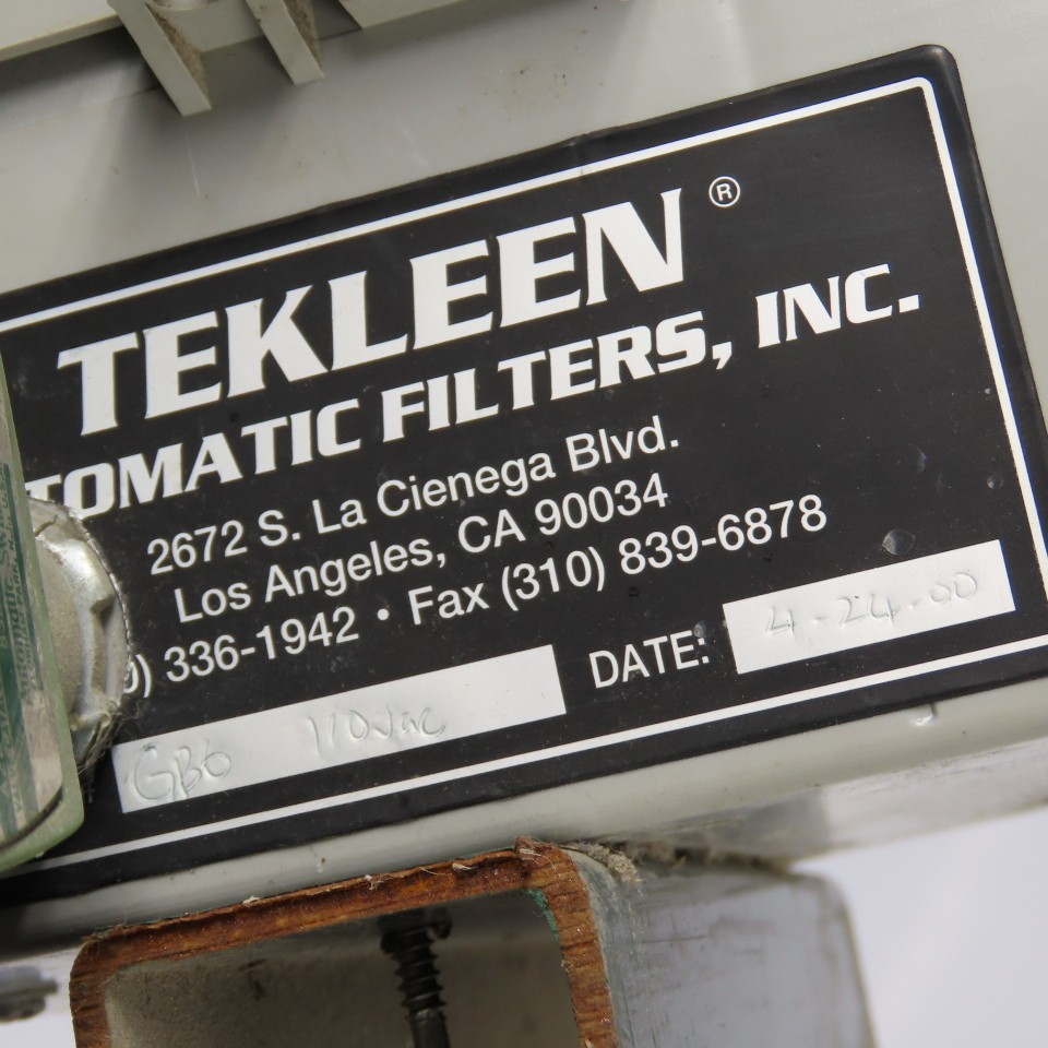 Tekleen GB-6 Automatic Filter Controller 110VAC 12VDC/24VAC Output