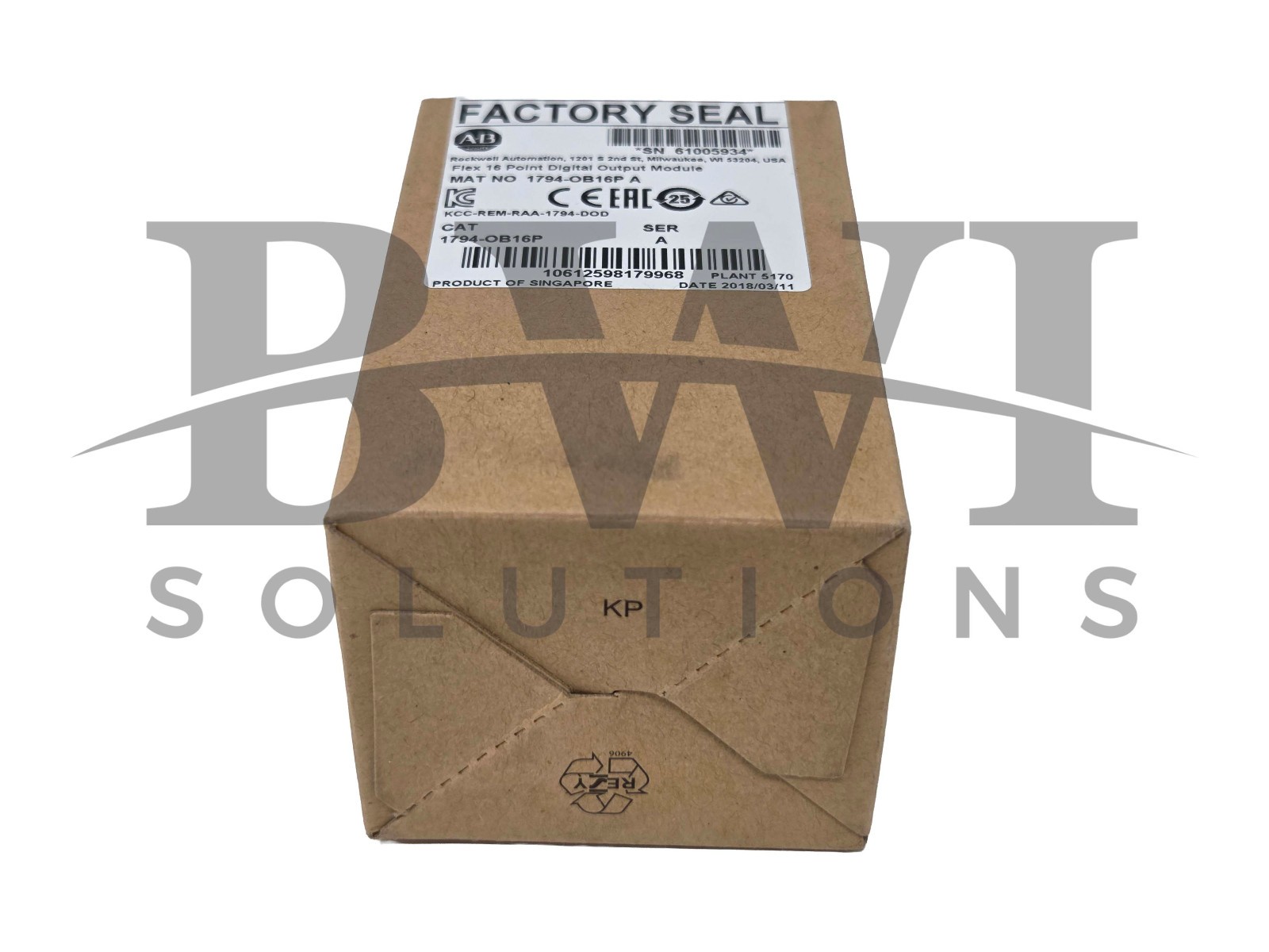 SEALED Allen Bradley 1794-OB16P /A Flex I/O 16PT Digital Output Module 1794OB16P