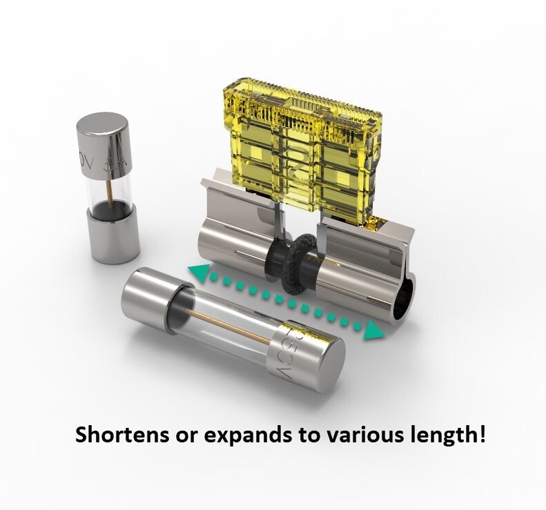 Round Glass Fuse Converter To Blade