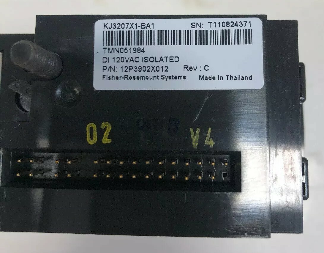 USED FISHER ROSEMOUNT DELTA V 12P3902X012 MODULE KJ3207X1-BA1 + WARRANTY