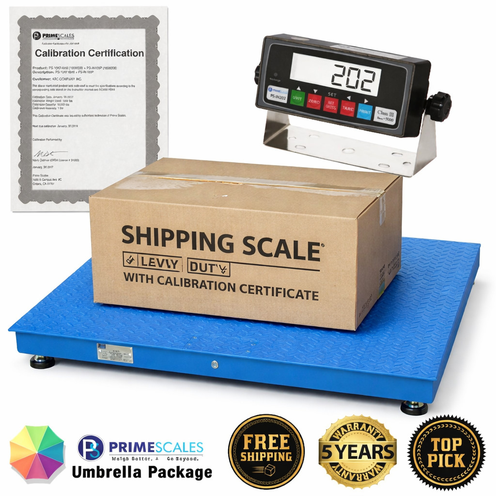 New 48″x48″ Industrial Floor Scale 10000 lb Pallet Scale Heavy Duty Warehouse