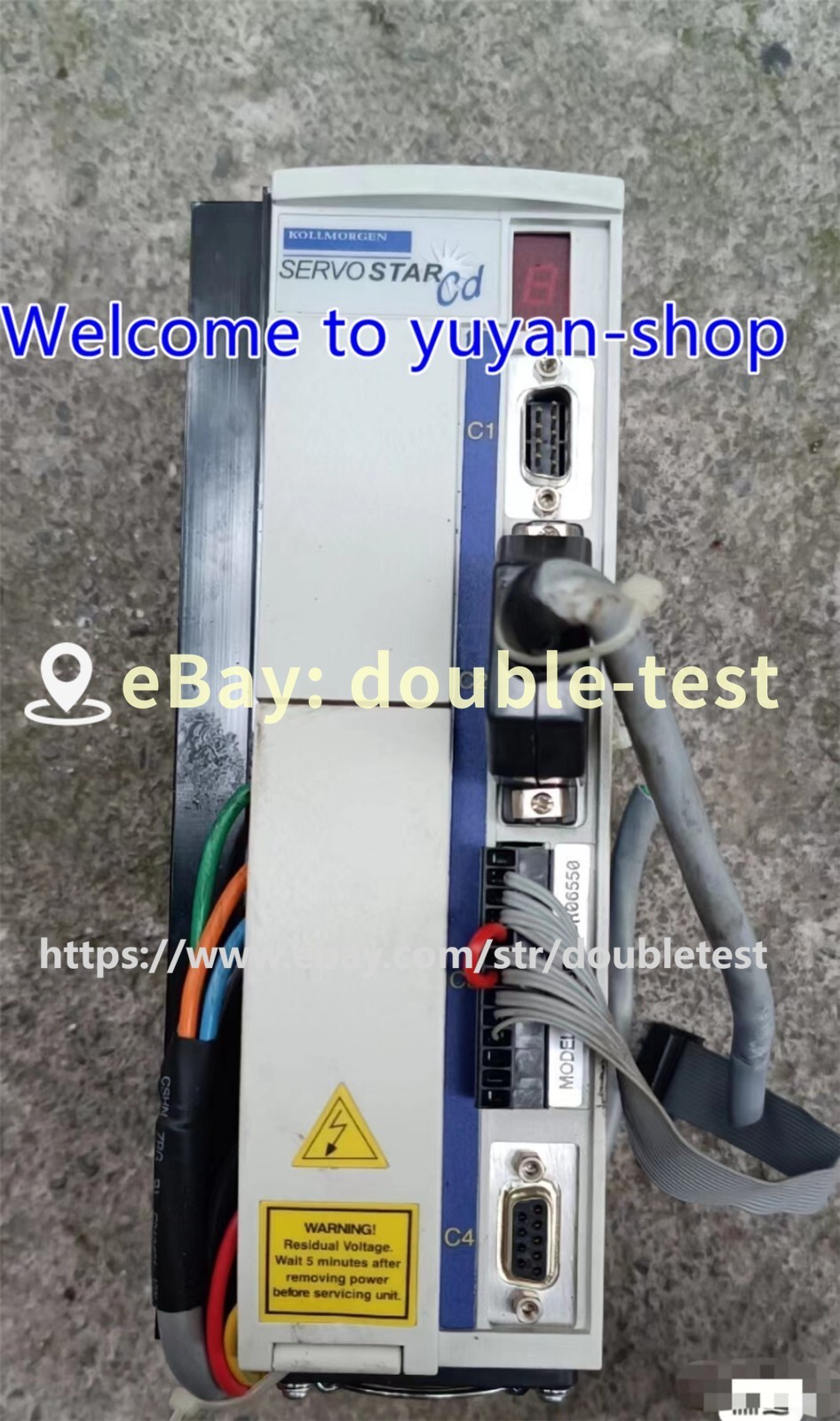 Kollmorgen Servostar CR06550 Type B Servo Driver PN:PRD-B040AAlz-63 #T6111 S#dou