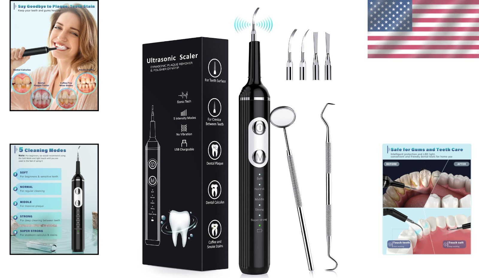 Wireless Plaque Remover for Teeth