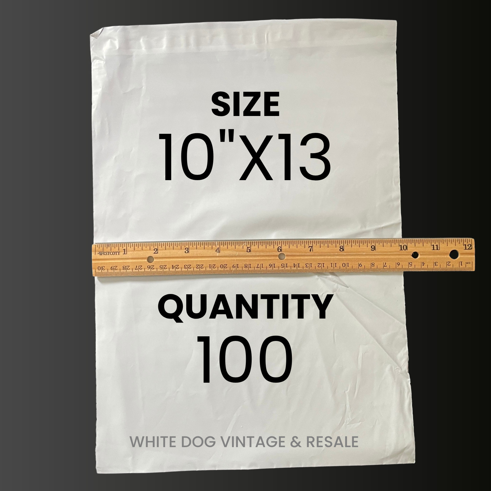 Poly Mailers Shipping Bags Envelopes Packaging Premium Bag | 10×13 (100 qty)