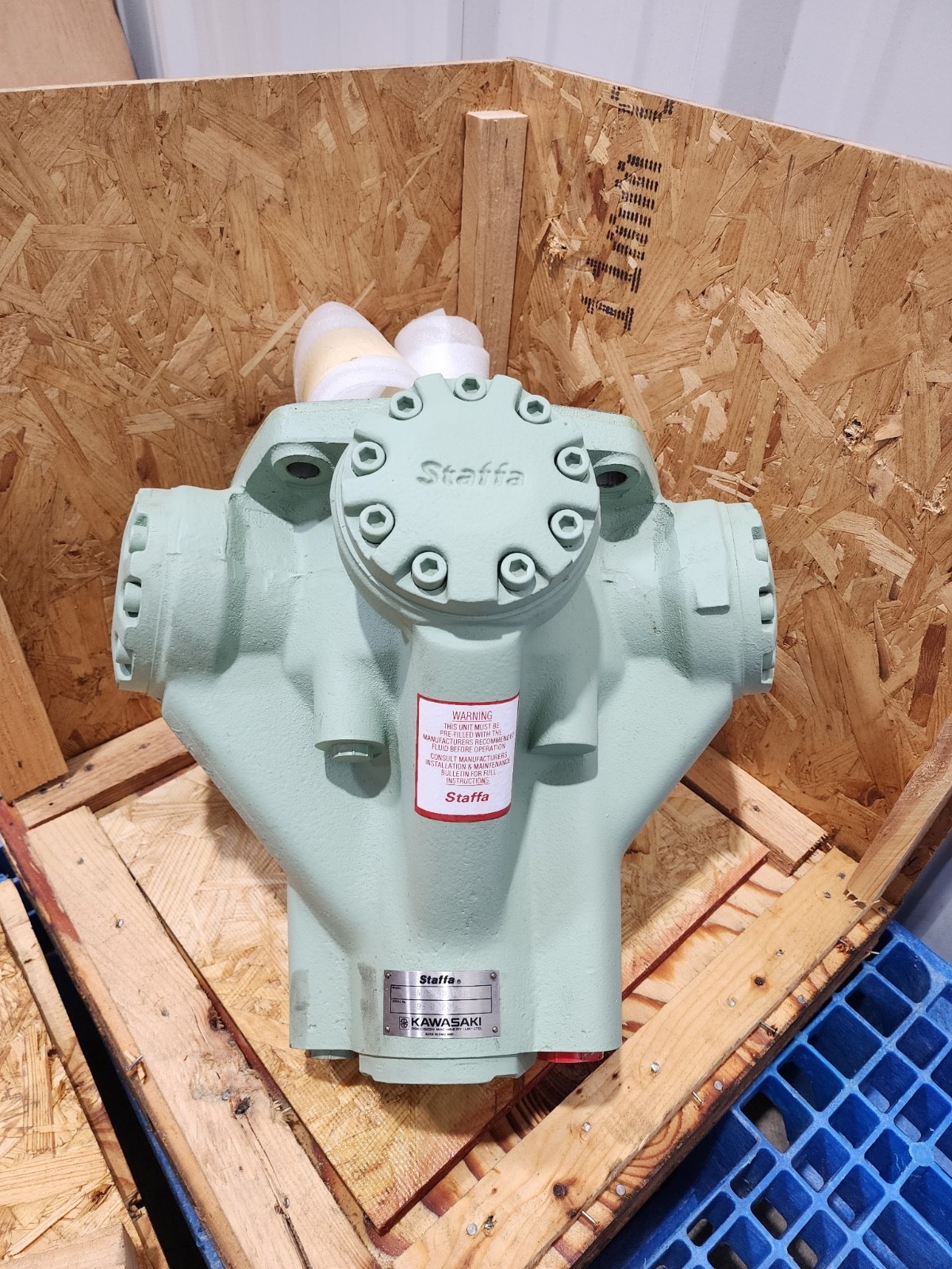 KAWASAKI HM/B045/P/30 Staffa Fixed Displacement Hydraulic Motor HMB045