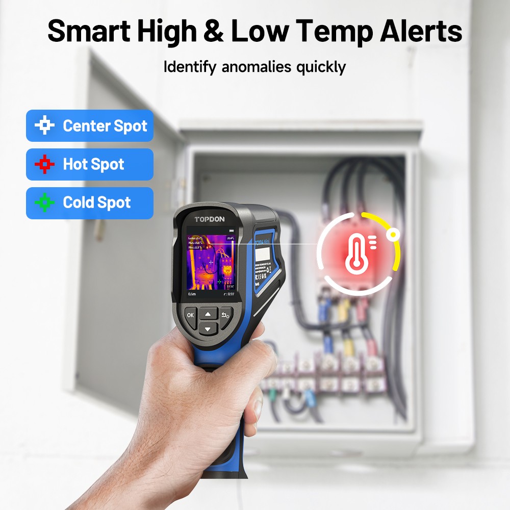 2025 TOPDON TC004 Mini Thermal Imaging Camera 240*240 IR Long Battery Life US