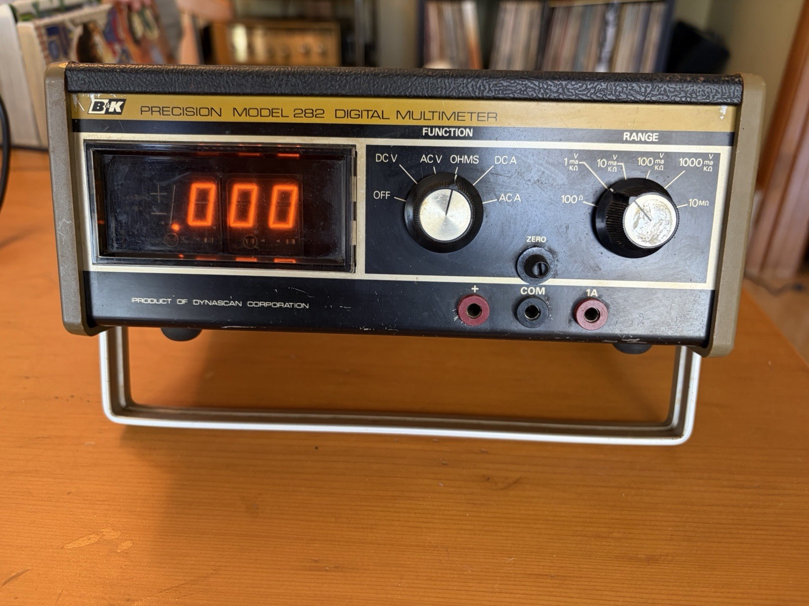 Vintage Dynascan B&K Precision Model 282 Digital Multimeter