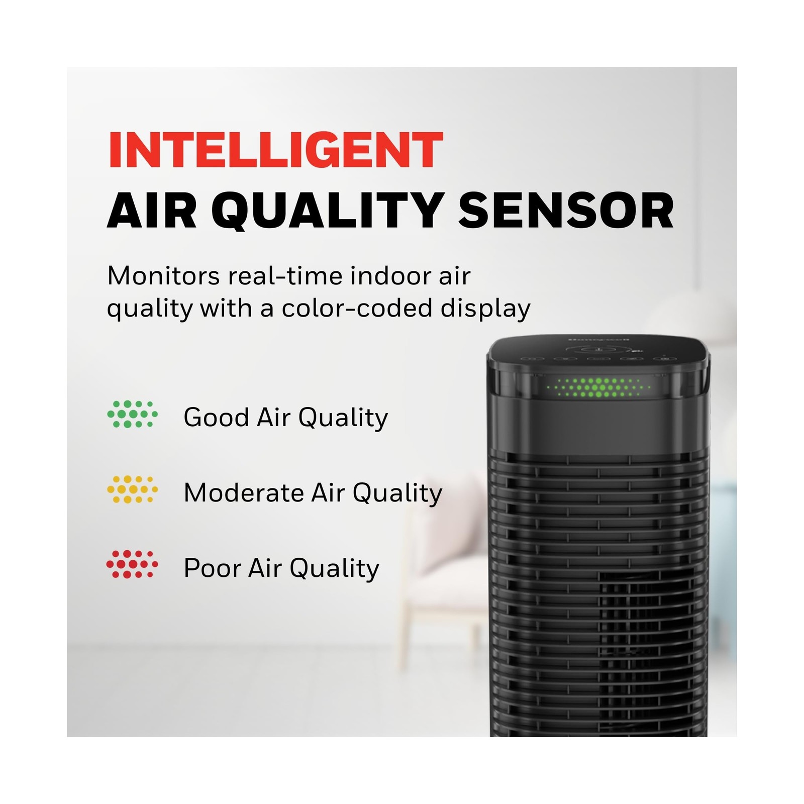 Honeywell HEPA Air Purifier for Home, 990 Ft² Rooms in 1 hour, HEPA… Fast