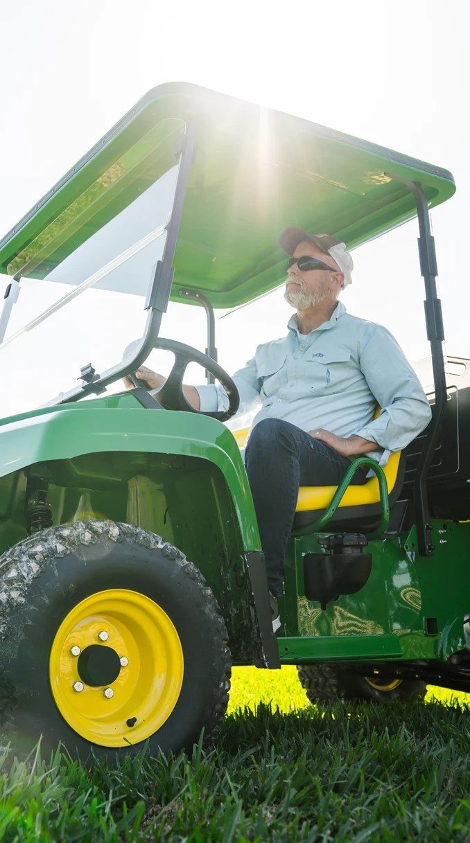 JG21G CoolTops 42.5″ x 50″ Canopy with Frame for John Deere TE TS TX 4×2 Gator