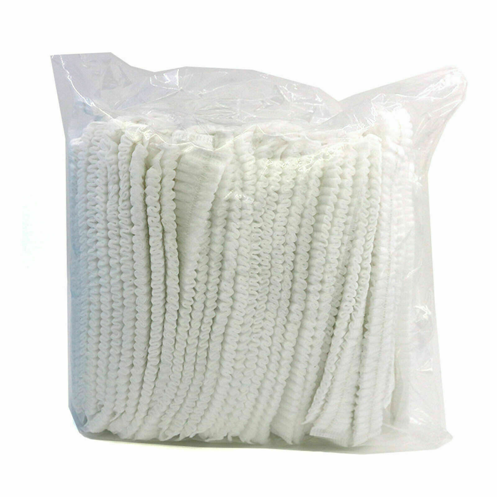 100-1000 Count Disposable Hair Net Non-Woven Head Bouffant Hair Cap 24″ White