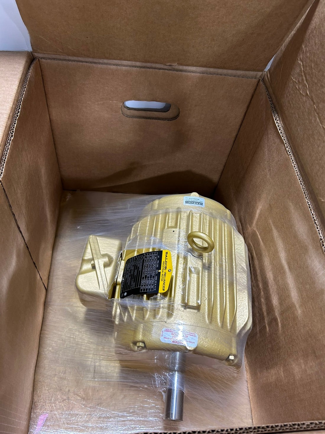 Baldor Super-E 5HP 3-Phase Industrial Motor 184TZ TEAO 230/460V 1750RPM New