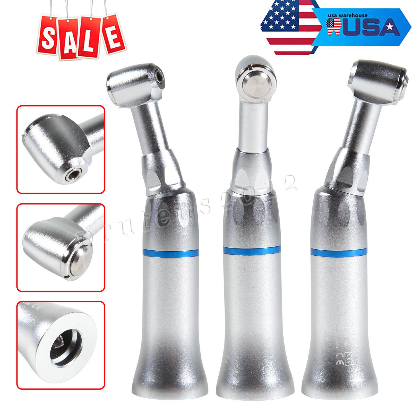 NSK Style Dental Low Slow Speed Handpiece Contra Angle Push Button E-Type USA!!!