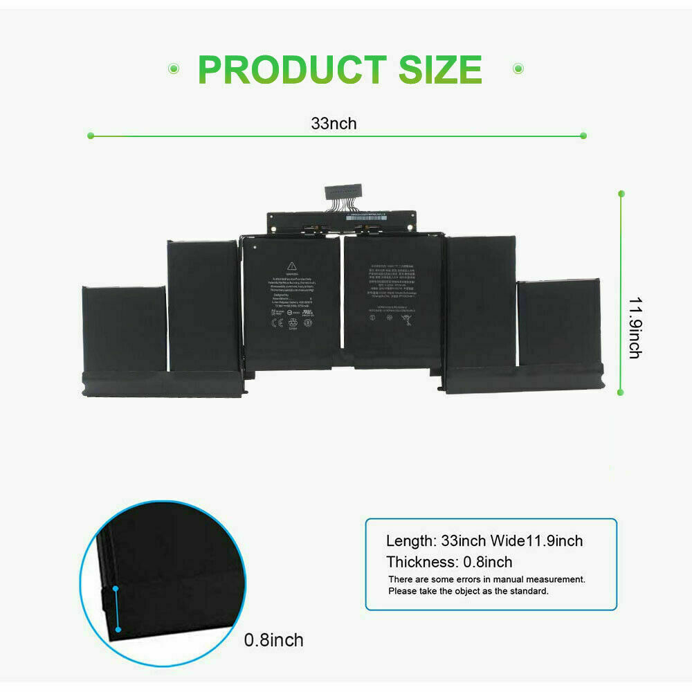 NEW OEM A1618 Battery for Apple MacBook Pro 15” Retina 99.5Wh A1398 Mid 2015